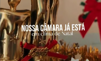 Nossa câmara já se encontra em clima natalino! 🎄🎅🏻💫❤️
